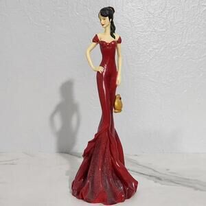 2/$50 Thomas Kinkade Gallery Reception Figurine A0026 2008 Hamilton Collection